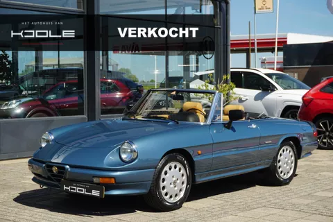 Alfa Romeo Spider 2.0 QV | Zender