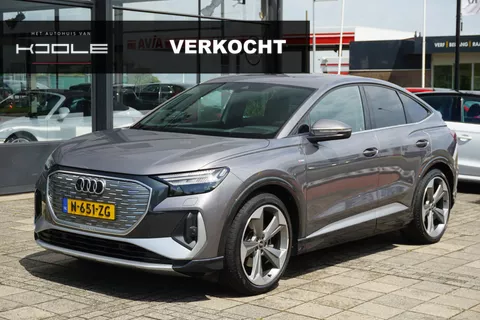 Audi Q4 Sportback e-tron 35 Edition 55 kWh | PANO | S-line | SONOS | 94 % soh